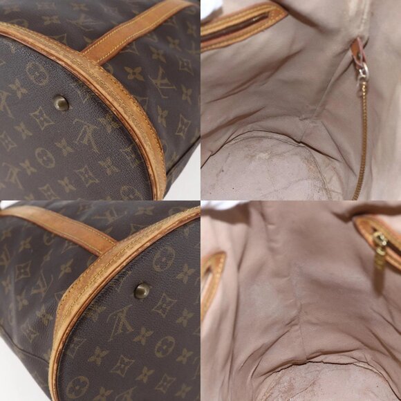 LOUIS VUITTON Monogram Bucket GM Shoulder Bag M42236 LV Auth 152768 - Picture 16 of 16